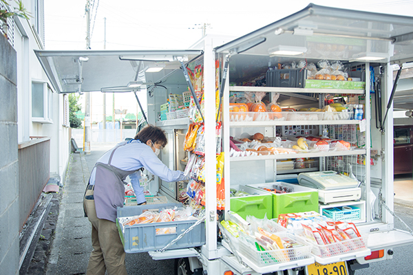 到着から開店準備